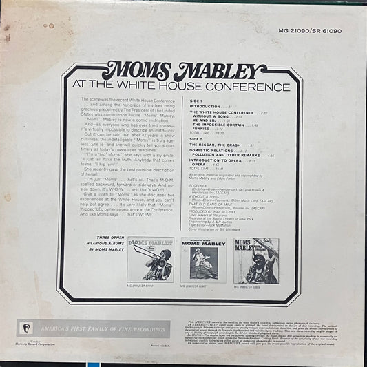 Moms Mabley – At The White House Conference