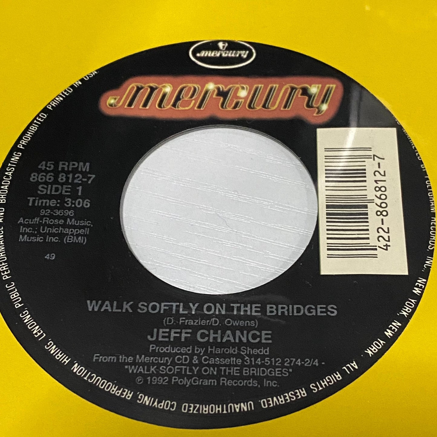 Jeff Chance – Walk Softly On The Bridges