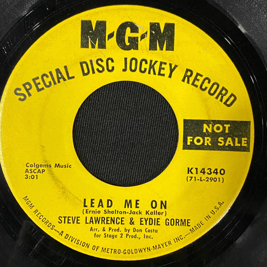 Steve Lawrence & Eydie Gorme – Lead Me On