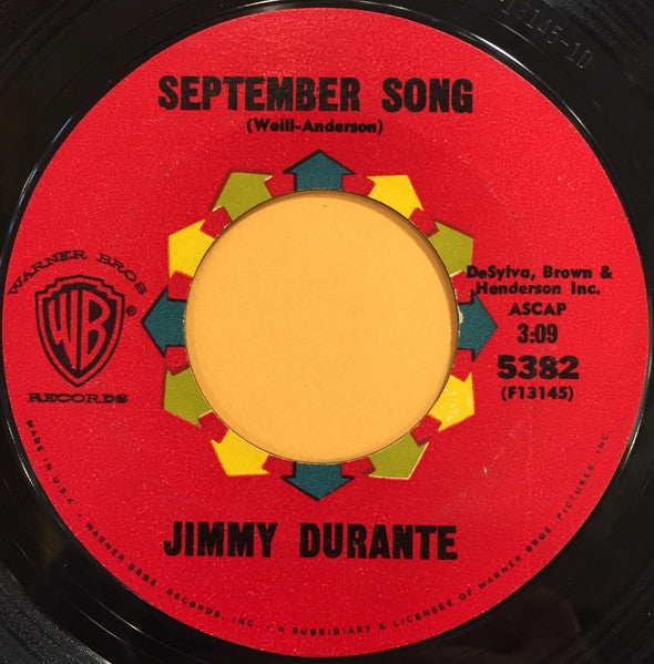 Jimmy Durante – September Song / Young At Heart