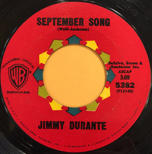 Jimmy Durante – September Song / Young At Heart