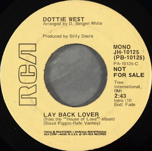 Dottie West – Lay Back Lover