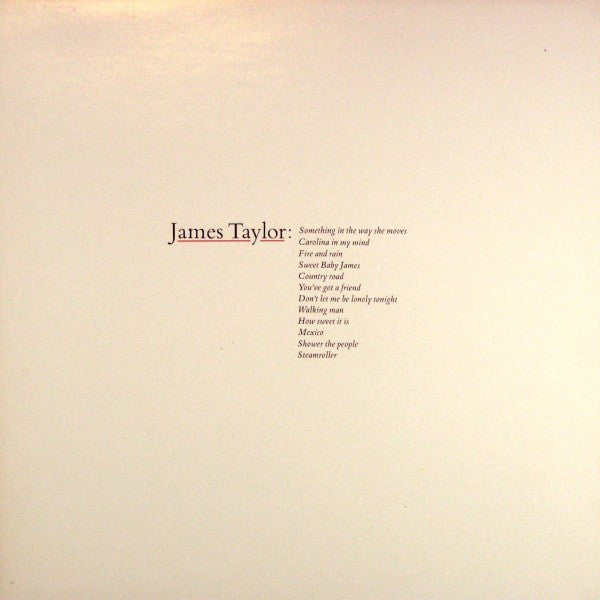 James Taylor – James Taylor's Greatest Hits