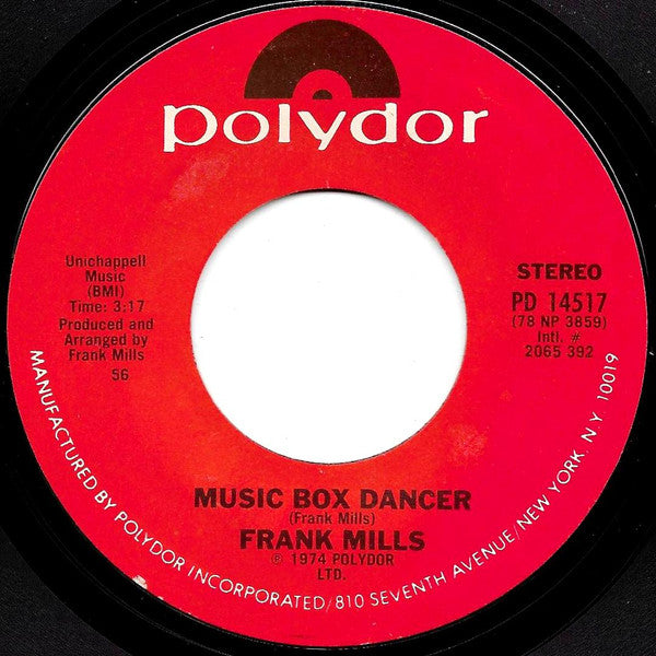 Frank Mills – Music Box Dancer