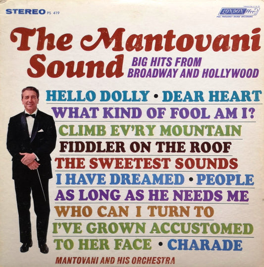 Mantovani And His Orchestra – The Mantovani Sound (Big Hits From Broadway And Hollywood)