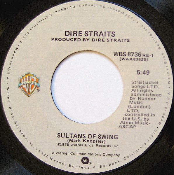Dire Straits – Sultans Of Swing