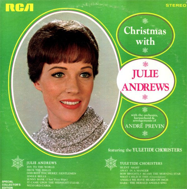 Julie Andrews With André Previn Featuring The Yuletide Choristers – Christmas With Julie Andrews