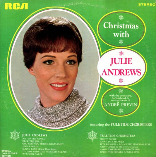 Julie Andrews With André Previn Featuring The Yuletide Choristers – Christmas With Julie Andrews