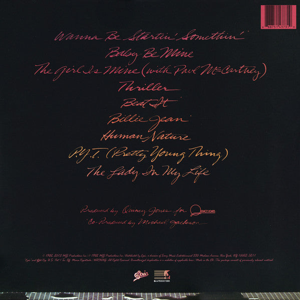MICHAEL JACKSON / THRILLER