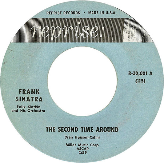 Frank Sinatra / Felix Slatkin And His Orchestra – The Second Time Around / Tina