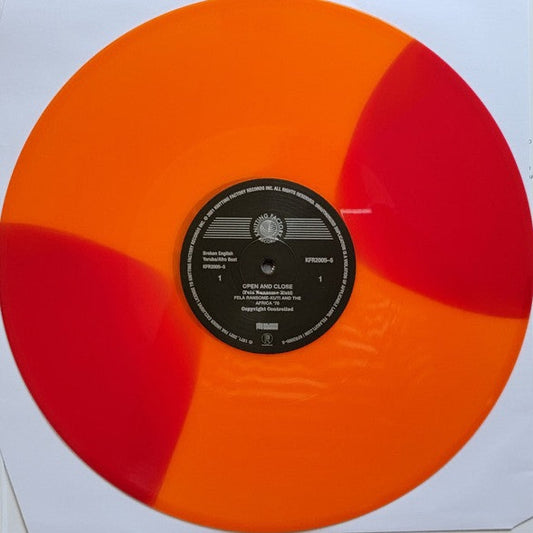 Fela Ransome-Kuti And The Africa '70 – Open & Close