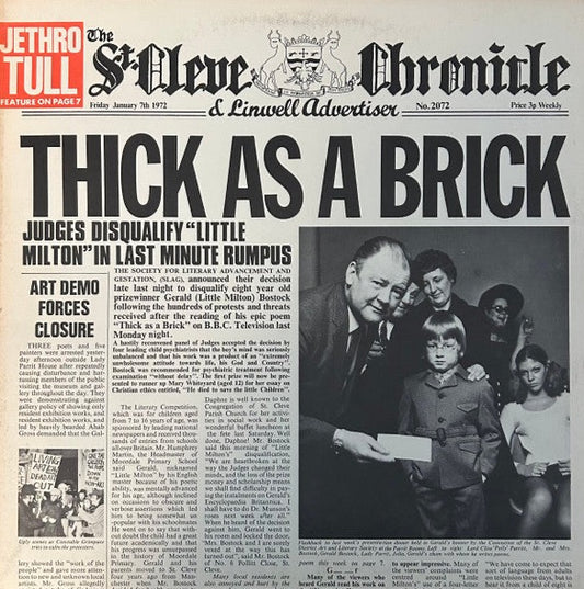 Jethro Tull – Thick As A Brick
