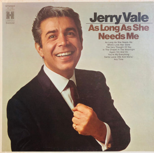 Jerry Vale – As Long As She Needs Me