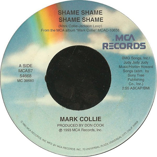 Mark Collie – Shame Shame Shame Shame / Keep It Up