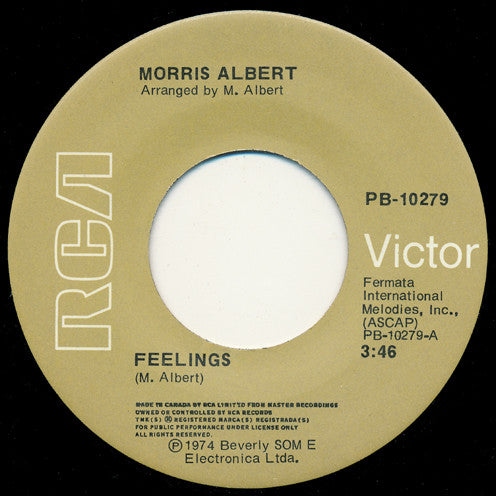 Morris Albert – Feelings