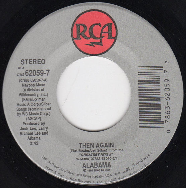 Alabama – Then Again