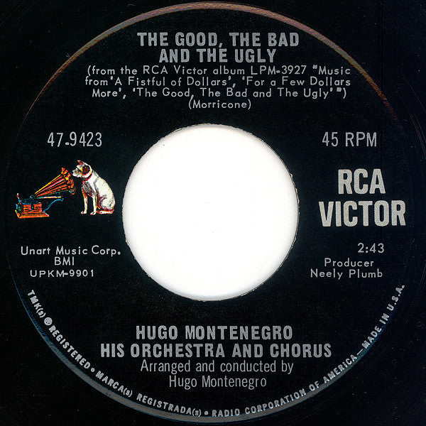 Hugo Montenegro, His Orchestra And Chorus – The Good, The Bad And The Ugly / March With Hope