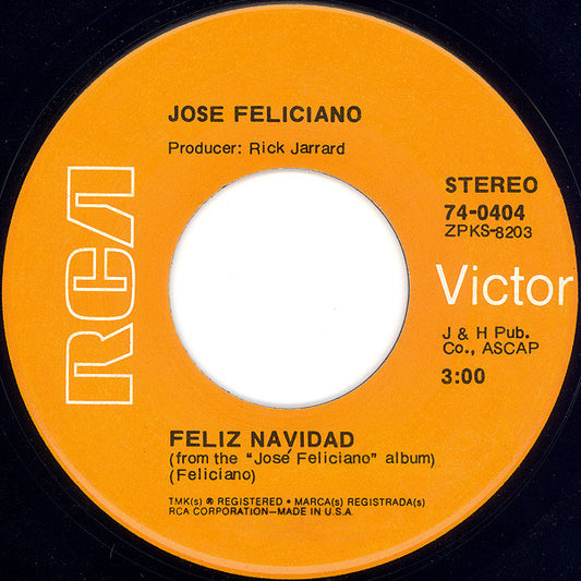 Jose Feliciano – Feliz Navidad