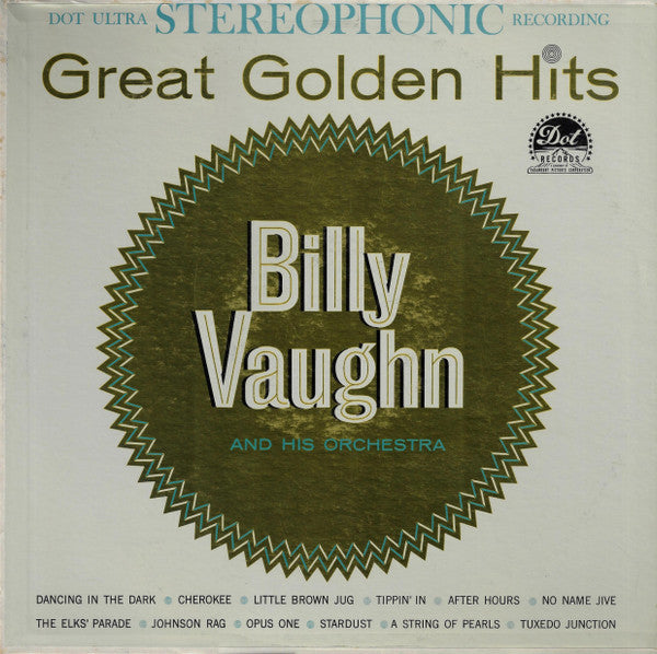 Billy Vaughn And His Orchestra – Great Golden Hits