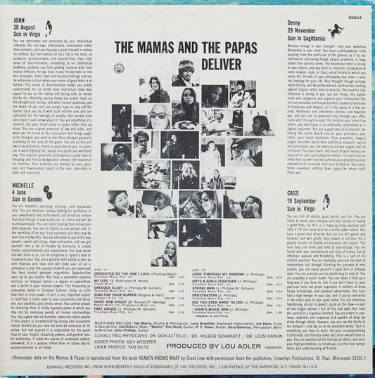 The Mamas & The Papas – The Mamas & The Papas Deliver