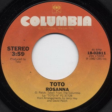 Toto – Rosanna