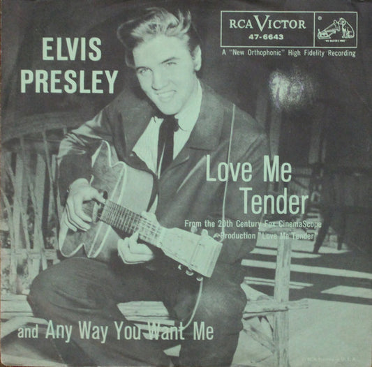 Elvis Presley – Love Me Tender / Anyway You Want Me