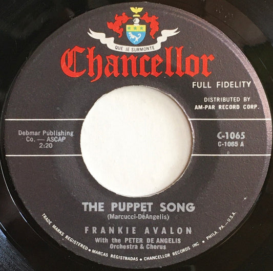 Frankie Avalon – The Puppet Song / A Perfect Love