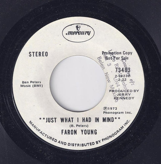 Faron Young – Just What I Had In Mind