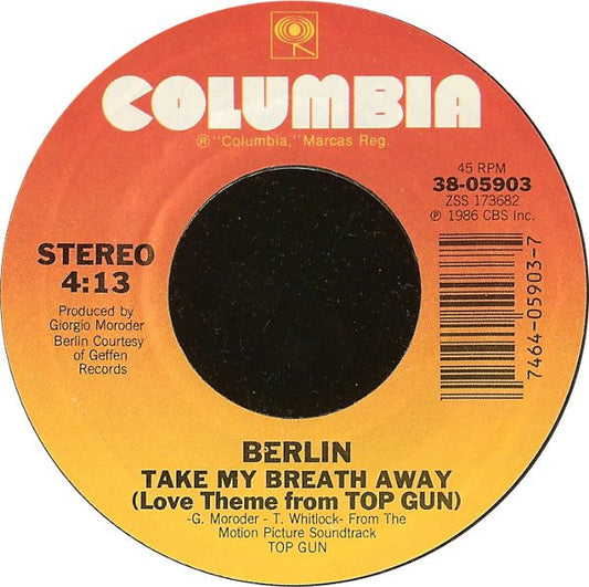Berlin – Take My Breath Away