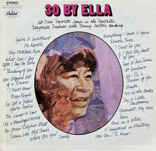 Ella Fitzgerald – 30 By Ella