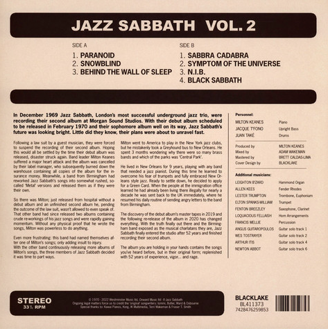 JAZZ SABBATH / VOL. 2