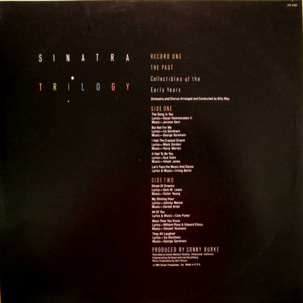 Frank Sinatra / Trilogy: Past, Present & Future