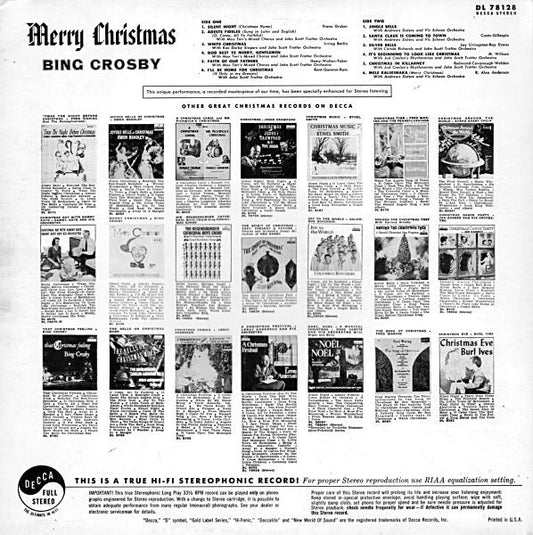 Bing Crosby / Merry Christmas