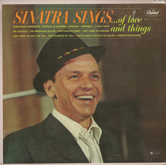 Frank Sinatra – Sinatra Sings...Of Love And Things