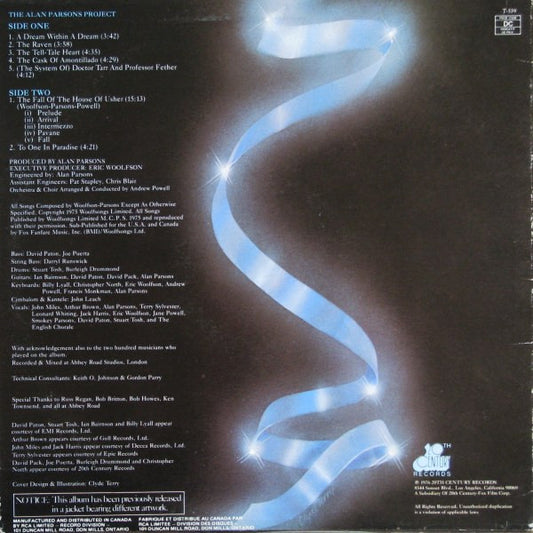 The Alan Parsons Project – Tales Of Mystery And Imagination