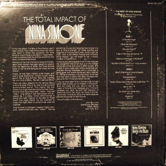 Nina Simone / The Best Of Nina Simone