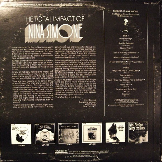 Nina Simone / The Best Of Nina Simone