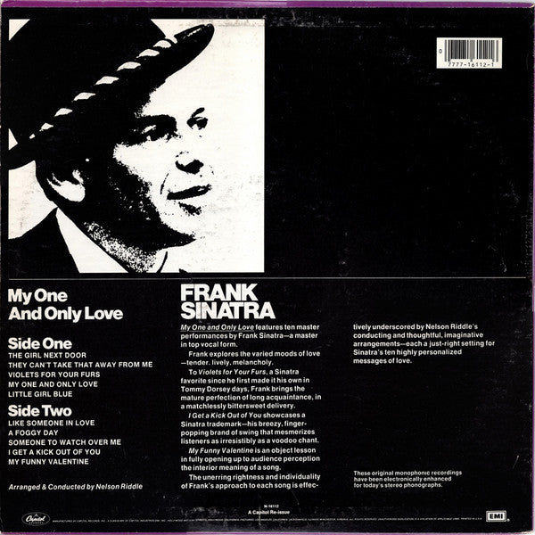 Frank Sinatra / My One And Only Love