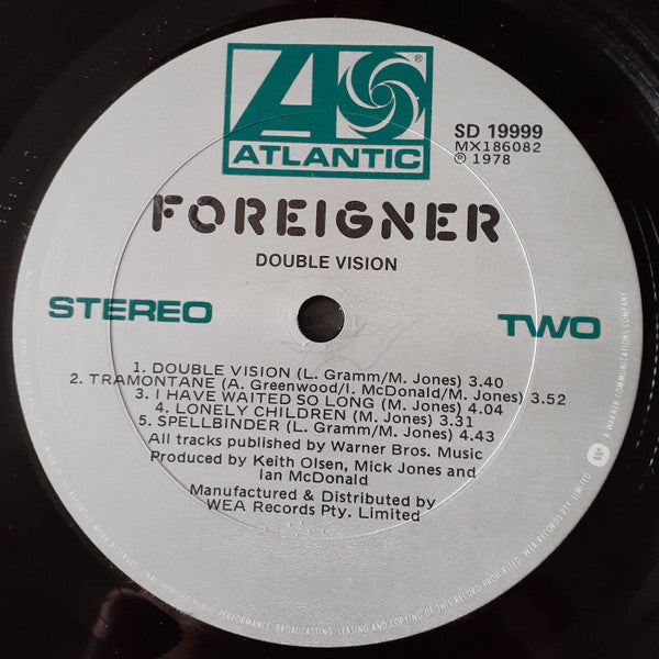 Foreigner / Double Vision