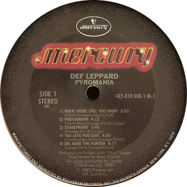 Def Leppard / Pyromania