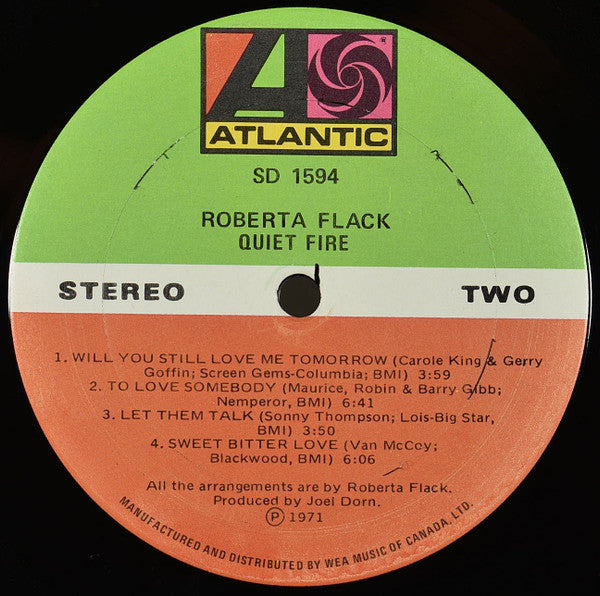 Roberta Flack / Quiet Fire