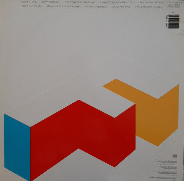 Foreigner / Agent Provocateur