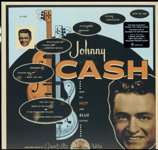JOHNNY CASH  / WITH HIS HOT AND BLUE GUITAR