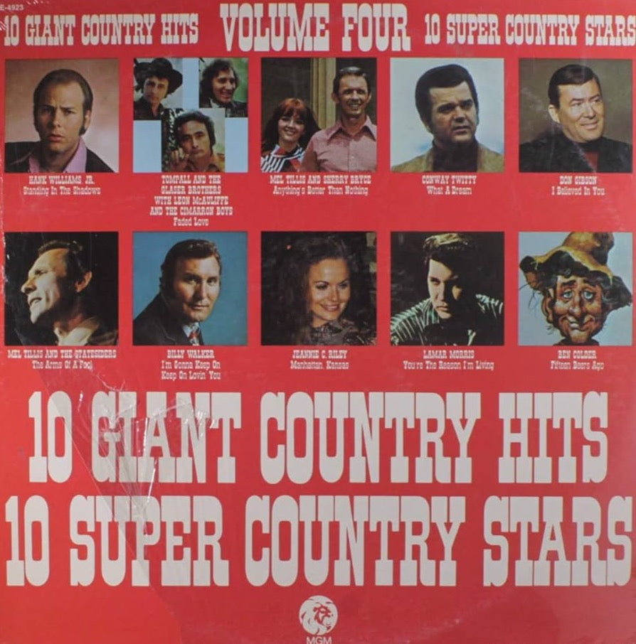 Various – 10 Giant Country Hits By 10 Super Country Stars, Volume Four