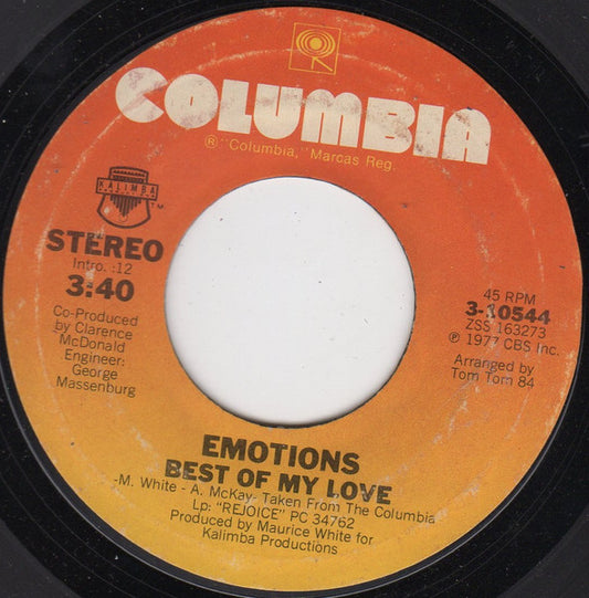 Emotions – Best Of My Love