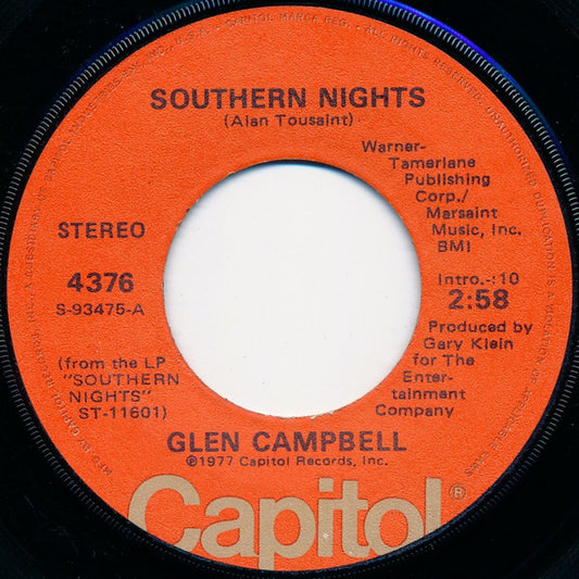 Glen Campbell – Southern Nights