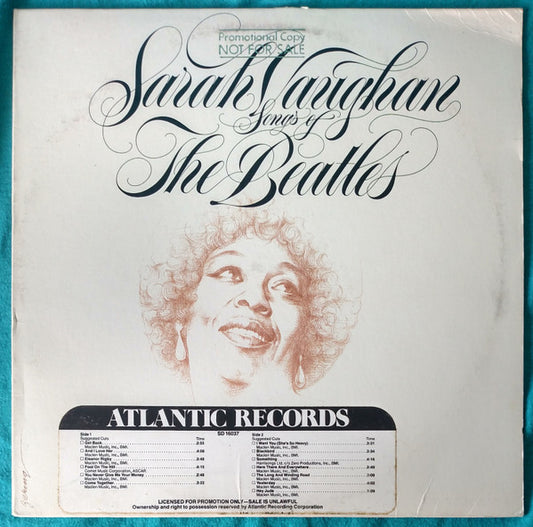 Sarah Vaughan – Songs Of The Beatles