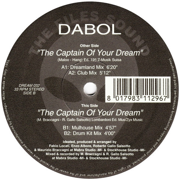 Dabol – The Captain Of Your Dream