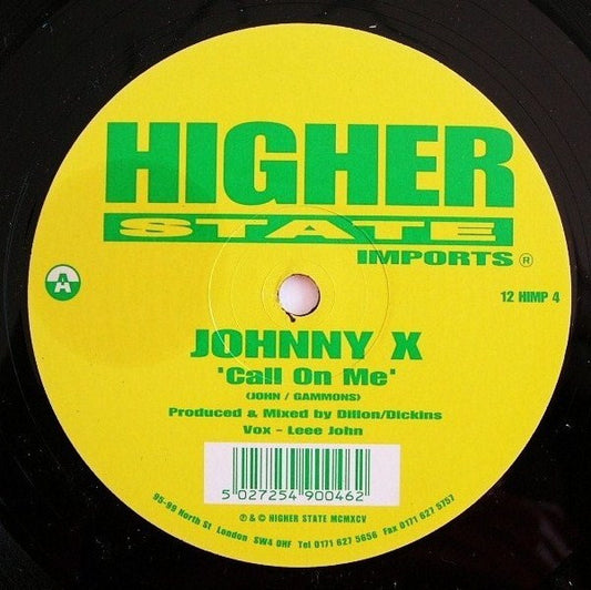 Johnny X  – Call On Me