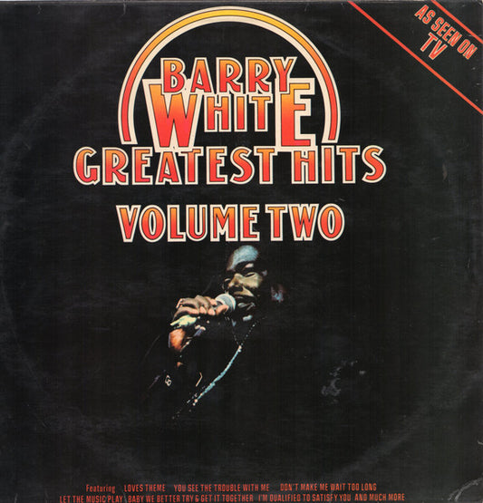 Barry White – Greatest Hits Volume Two
